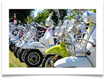 8 Lymm transport day scooters - Rob Shaw